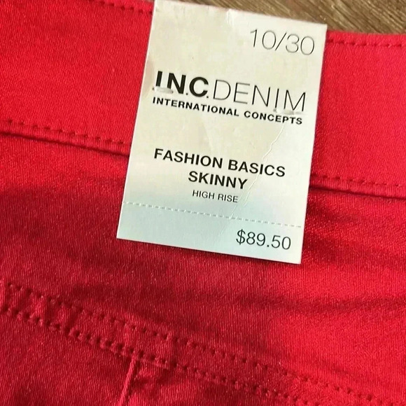🔥INC Denim international concepts size 10 - Picture 6 of 8